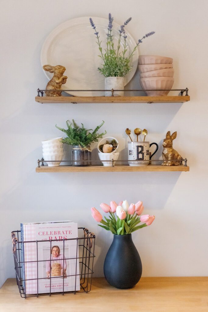 2023 Easter Kitchen Shelves