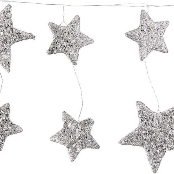 Glitter Star Garland