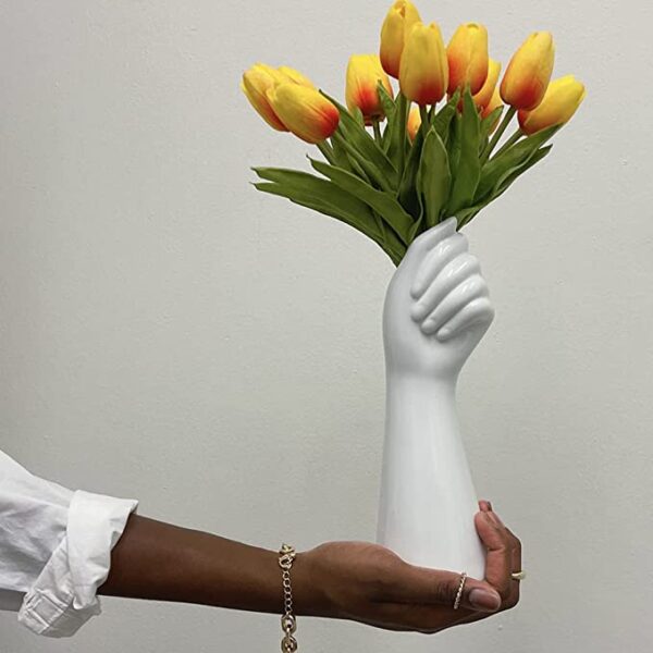 Ceramic Hand Vase