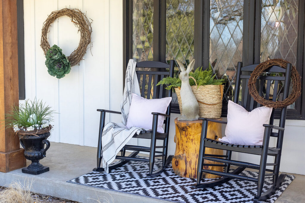 Easter Front Porch Decor