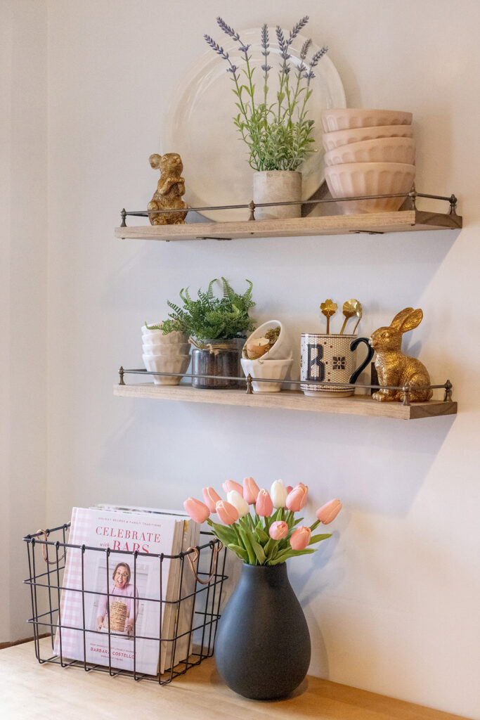 Easter Kitchen Shelves 2023