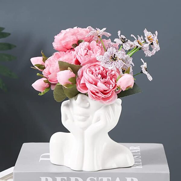 Ceramic Face/Bust Vase