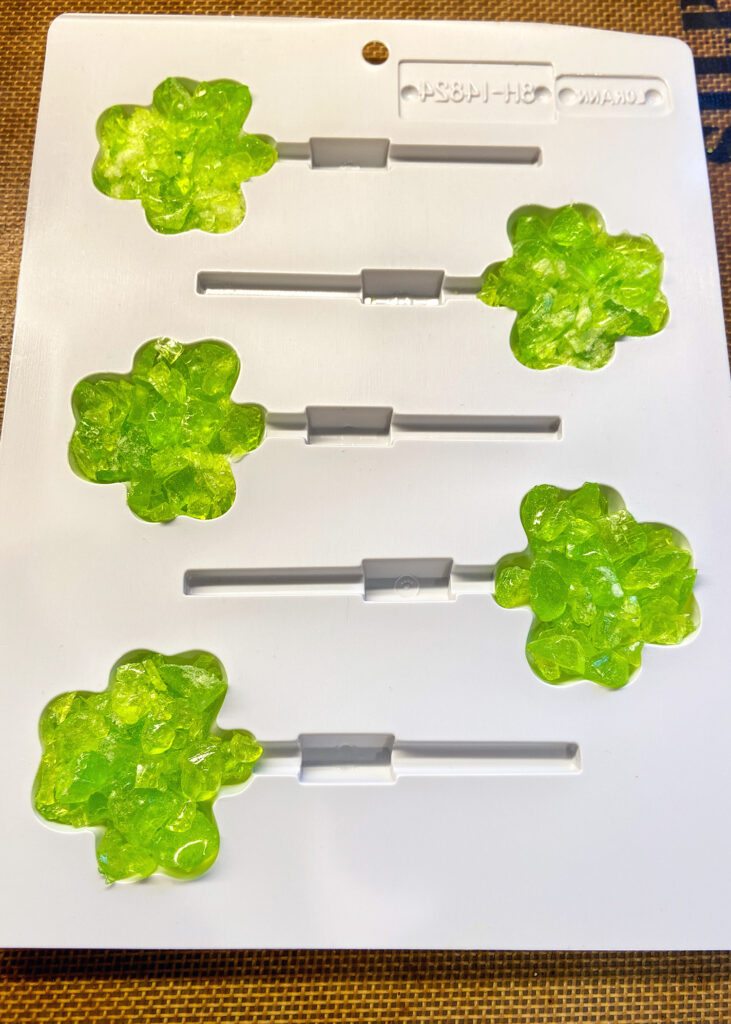 Shamrock Lollipops Mold