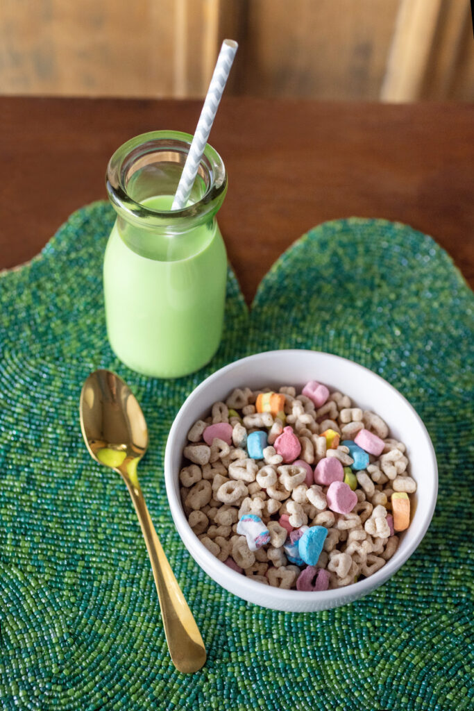 St. Patrick's Simple Breakfast Idea