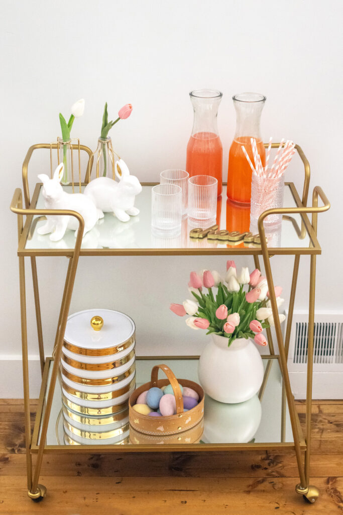 2023 Spring/Easter Bar Cart