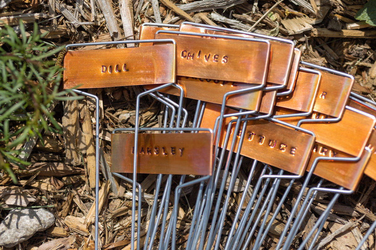 Punched Plant Markers