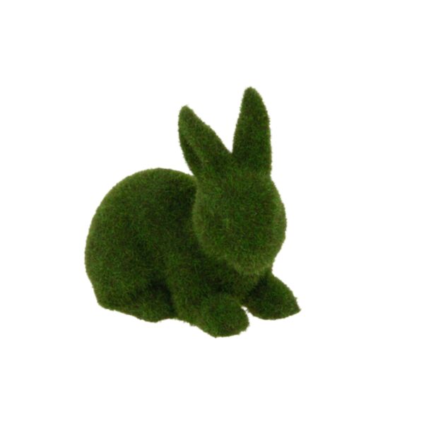 Faux Moss Easter Bunny