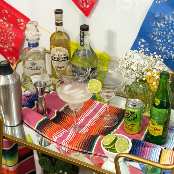 Cinco de Mayo Tequila Bar Cart