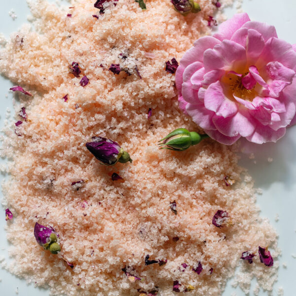 DIY Rose Bath Salt