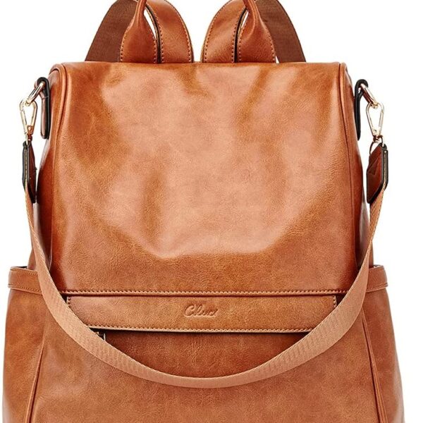 Womens Leather Backpack Purse