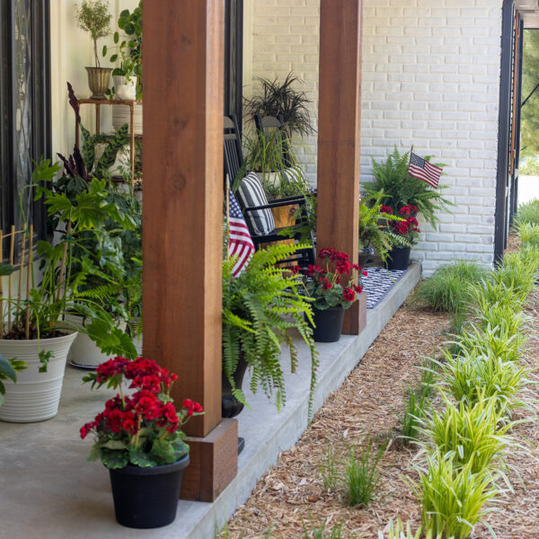 Memorial Day Front Porch