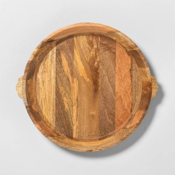 Oversized Wood Tray