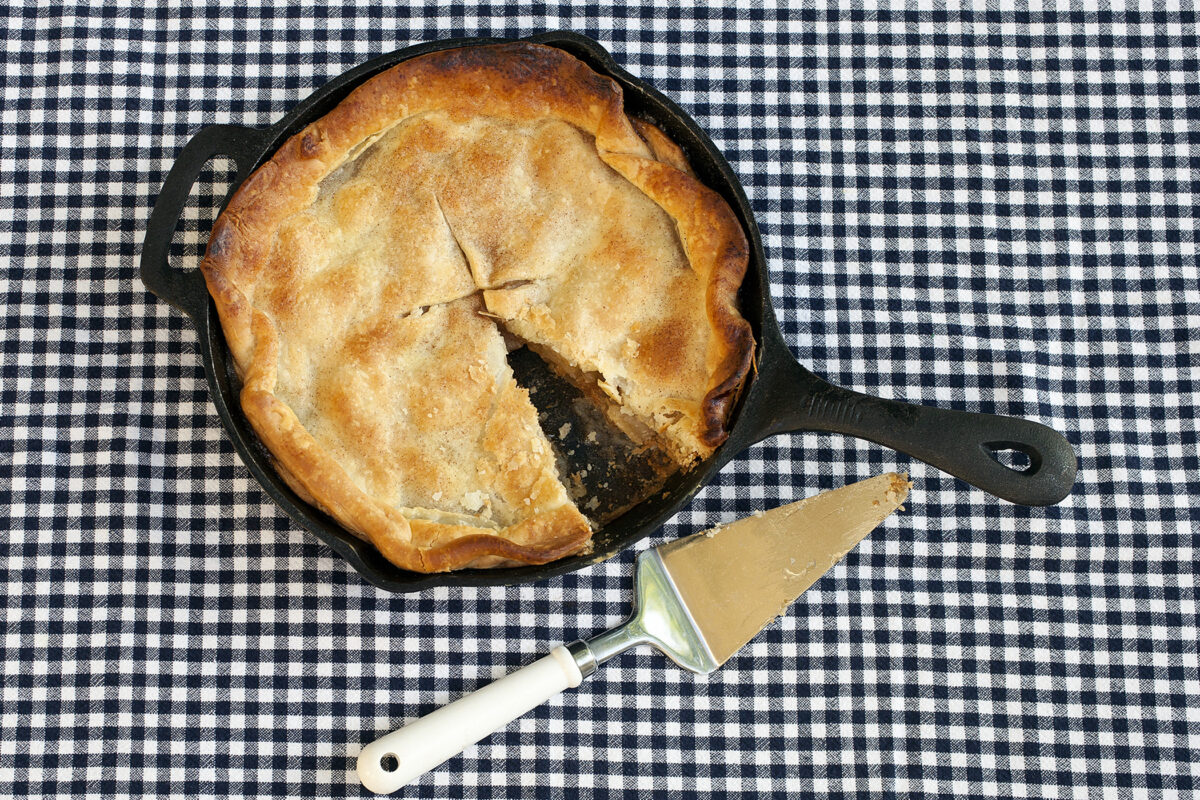 Skillet Apple Pie Recipe