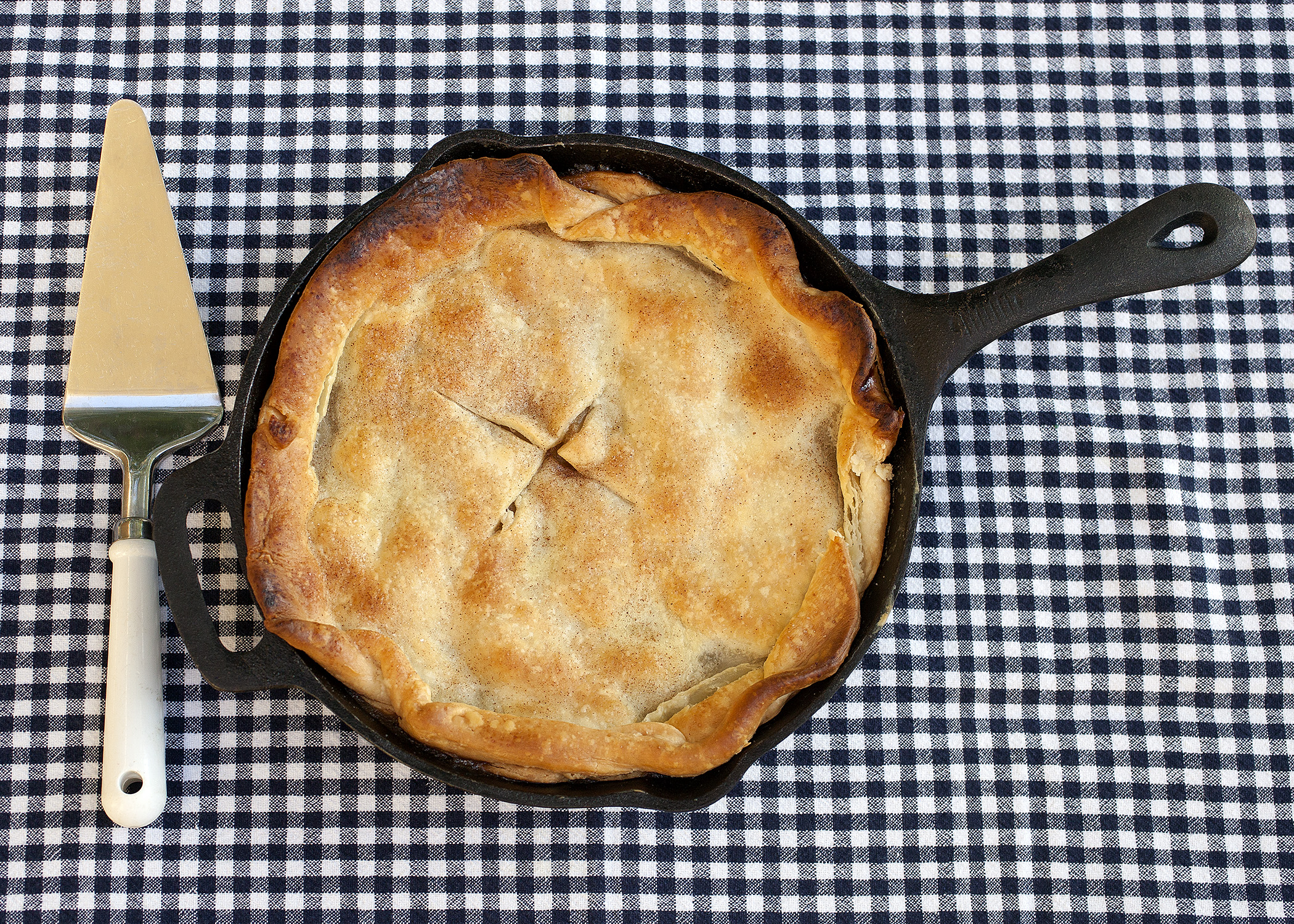 Homemade Skillet Apple Pie