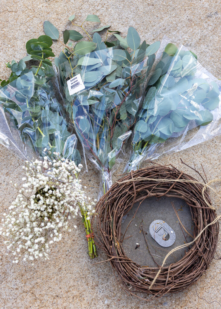 Spring Grapevine-Wreath Bird Feeder Supplies