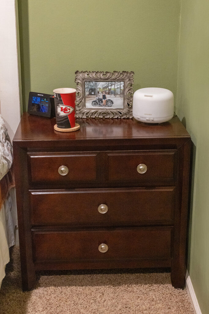 Cosy Bedside Table | Before