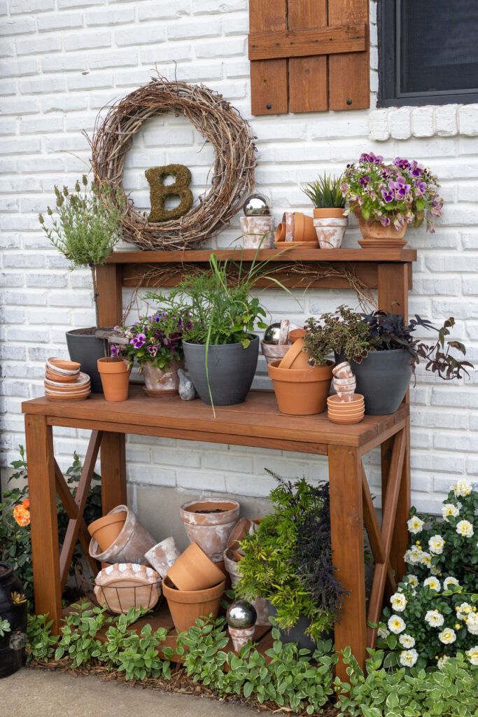 Summer 2023 Potting Bench