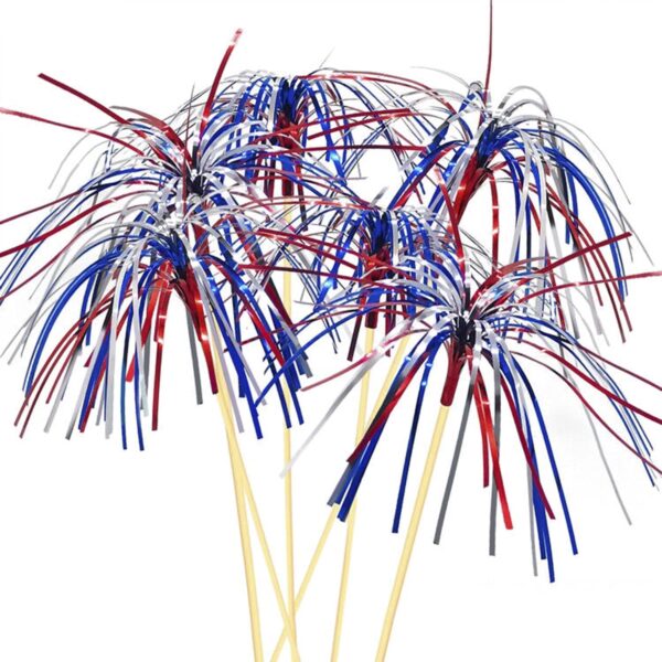 4th of July Fireworks Cocktail Sticks