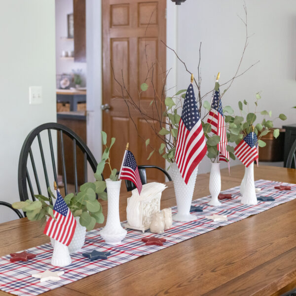 4th of July Patriotic Tablescape | 2023