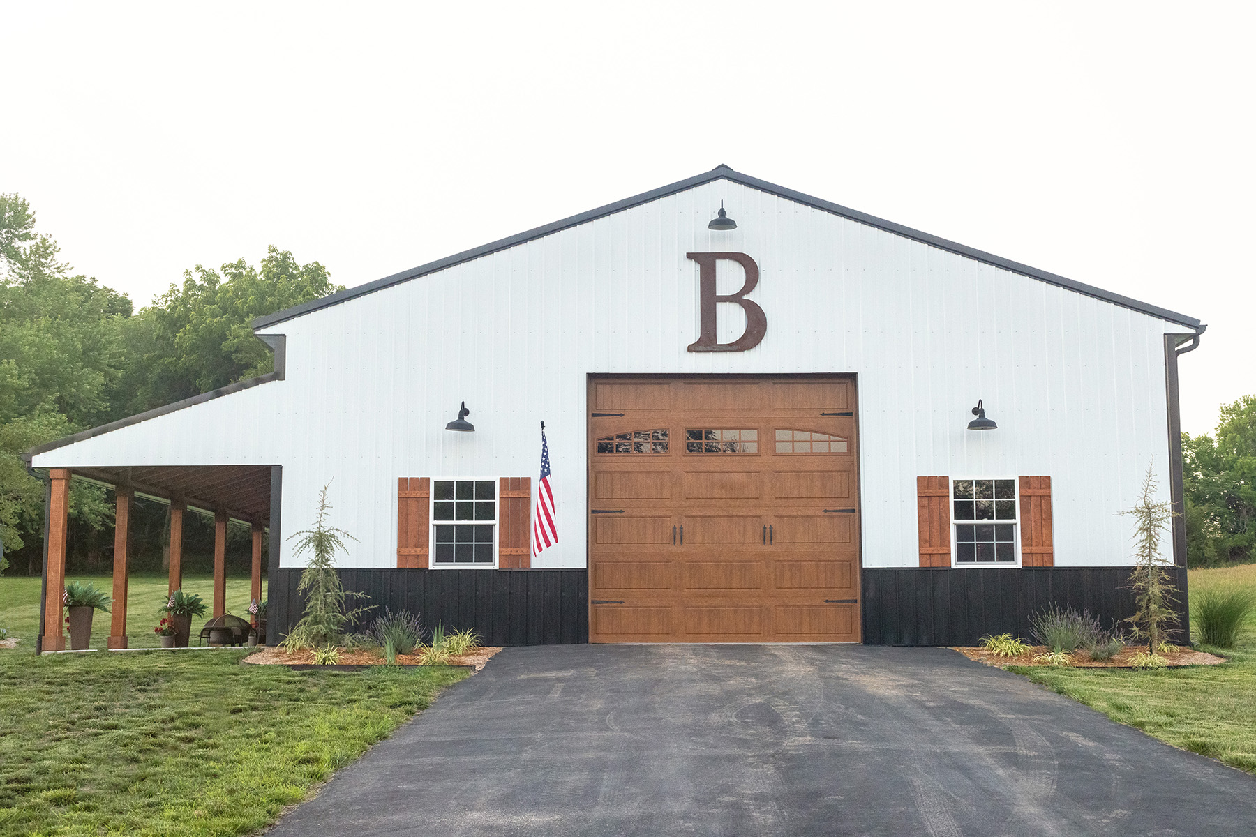 Barn | 4th of July Flag