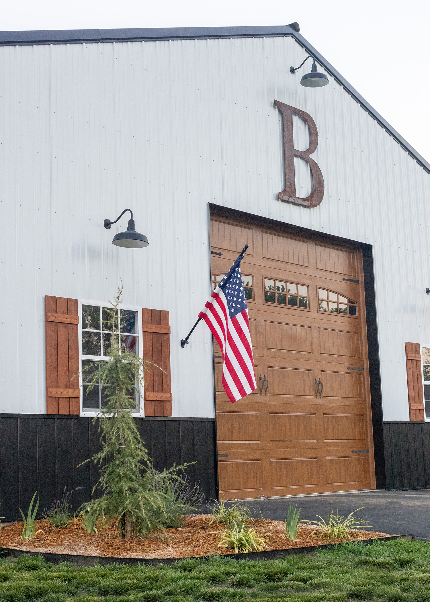 Barn Flowerbed