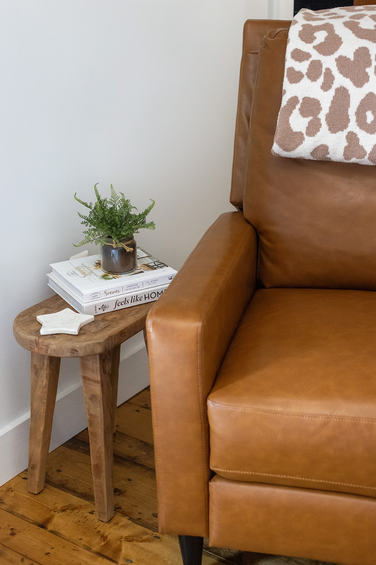 Side Table Coffee Table Book Stack