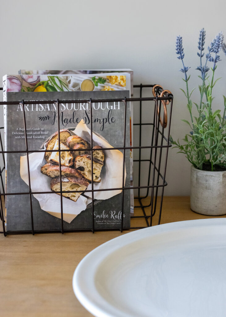 Cookbooks as Kitchen Decor