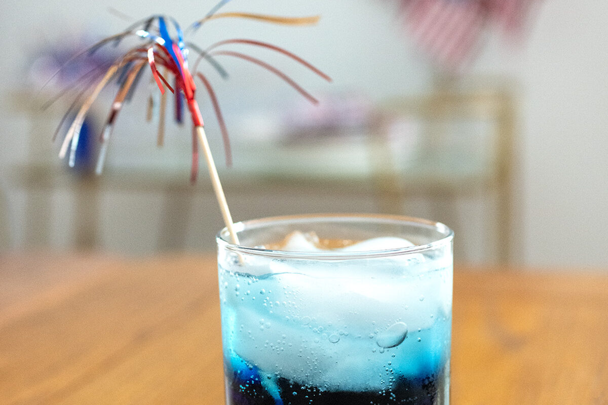 R-W-B Layered Cocktail