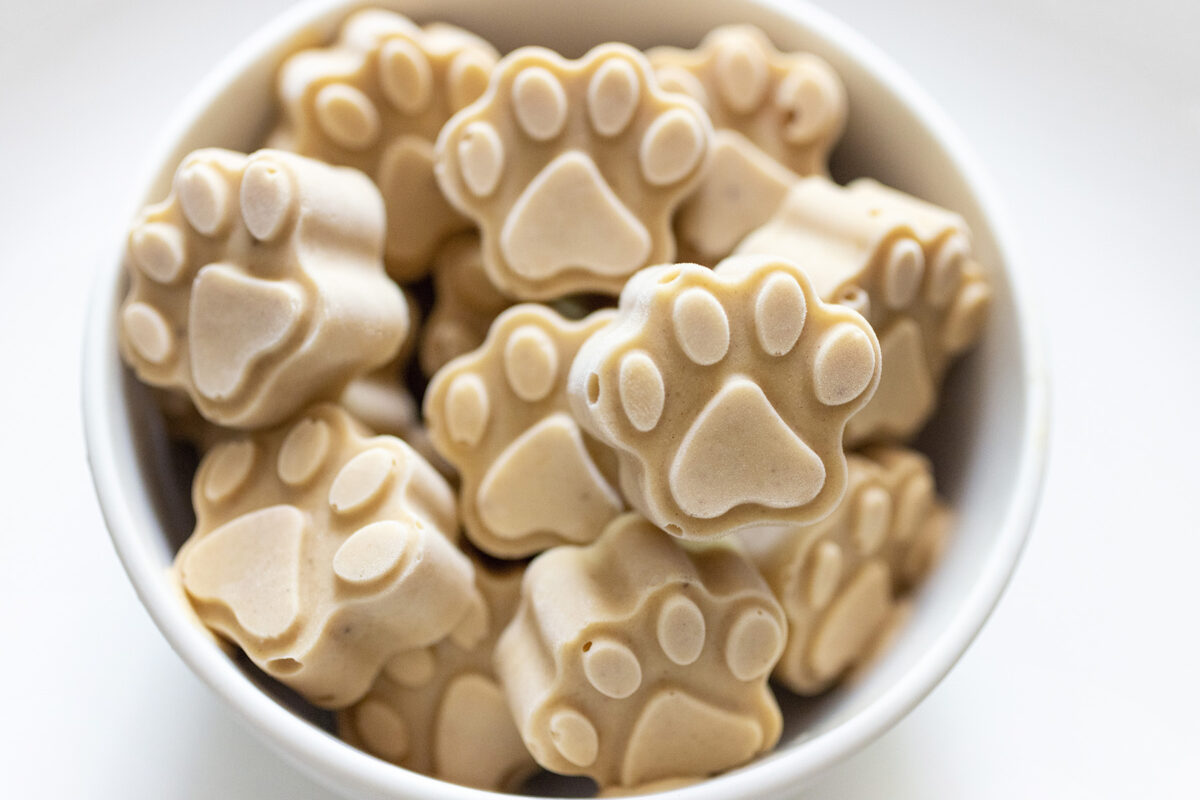 PB Banana Frozen Dog Treats