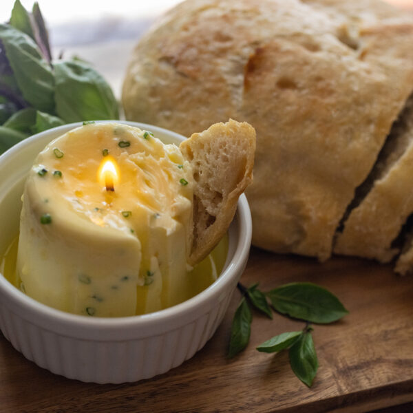 Crusty Bread + Melting Butter Candle