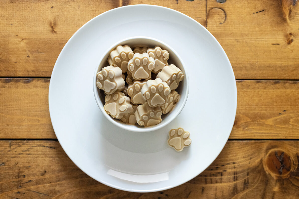 Snapshot of Frozen Banana And Peanut Butter For Dogs