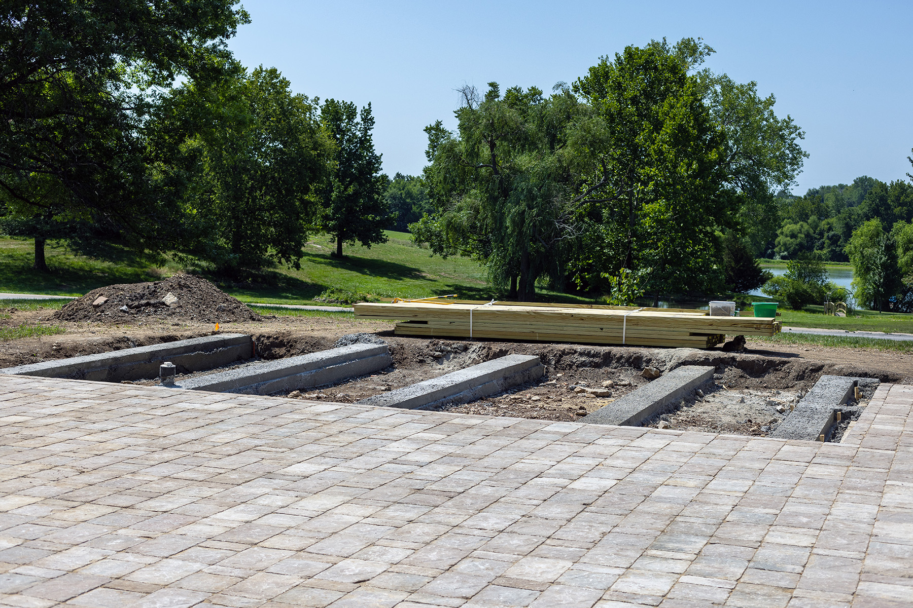 Future Backyard Patio Deck