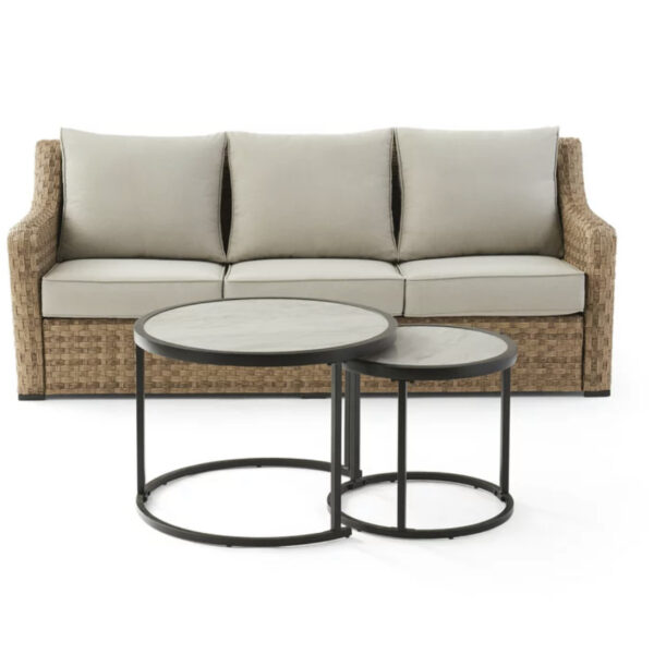 Better Homes & Gardens 3-Piece Sofa + Nesting Tables