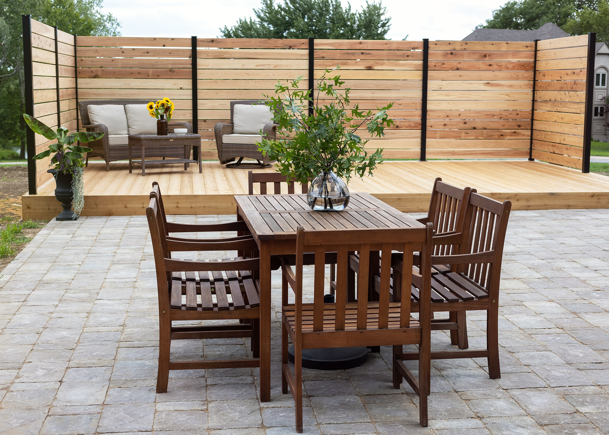 Back Patio/Deck Dining Area