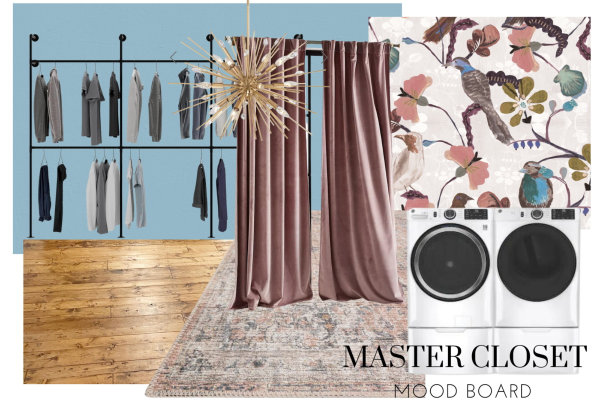 Master Closet Mood Board