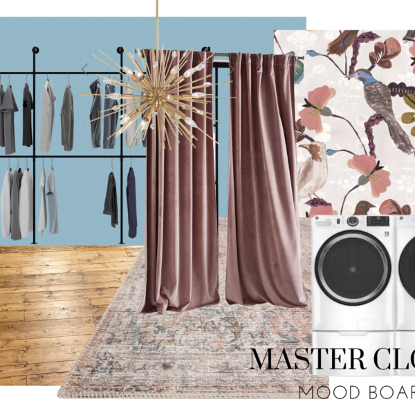 Master Closet Mood Board