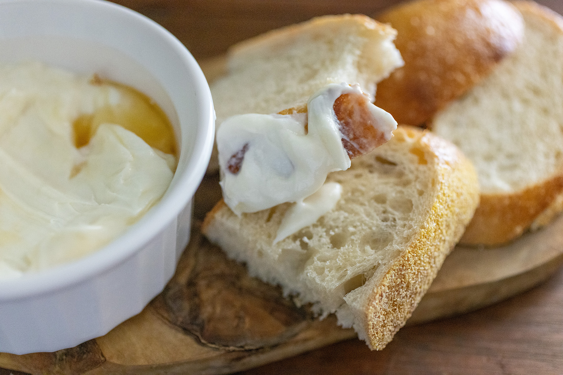 Whipped Goat Cheese & Honey Spread