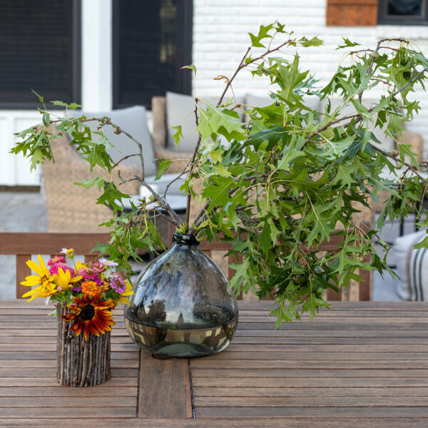 DIY Fall Twig Flower Vase