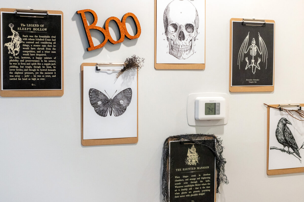 Halloween Free Printables Gallery Wall