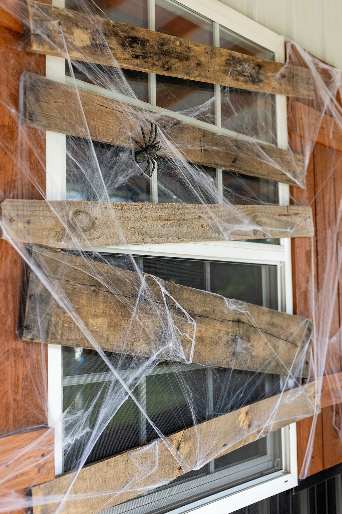 2023 Halloween Barn | Boarded-Up Windows
