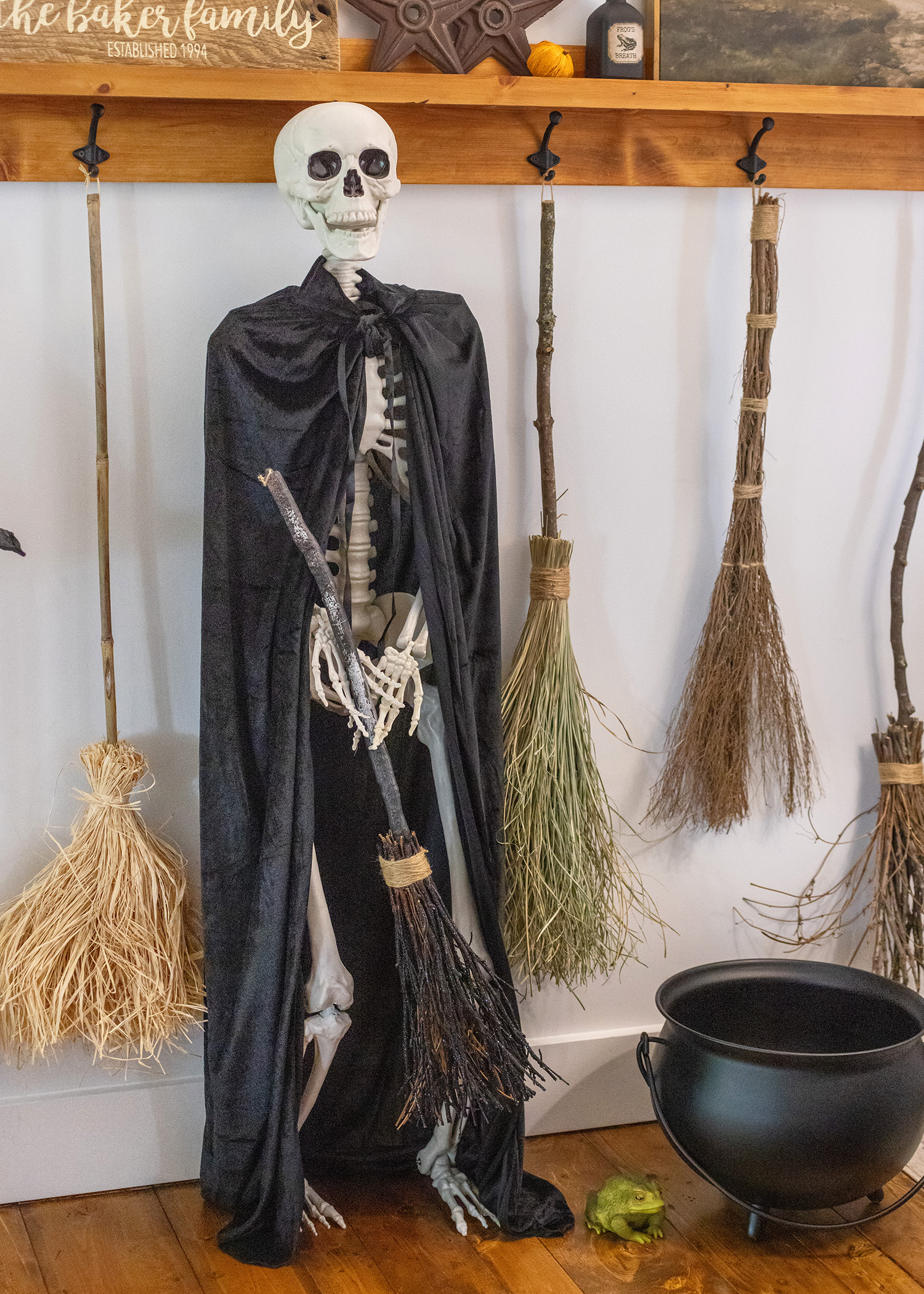 Blake Skelton | Halloween Witchs' Broom Wall