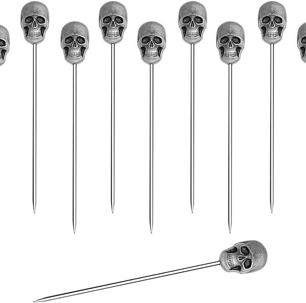 Skull Cocktail Picks