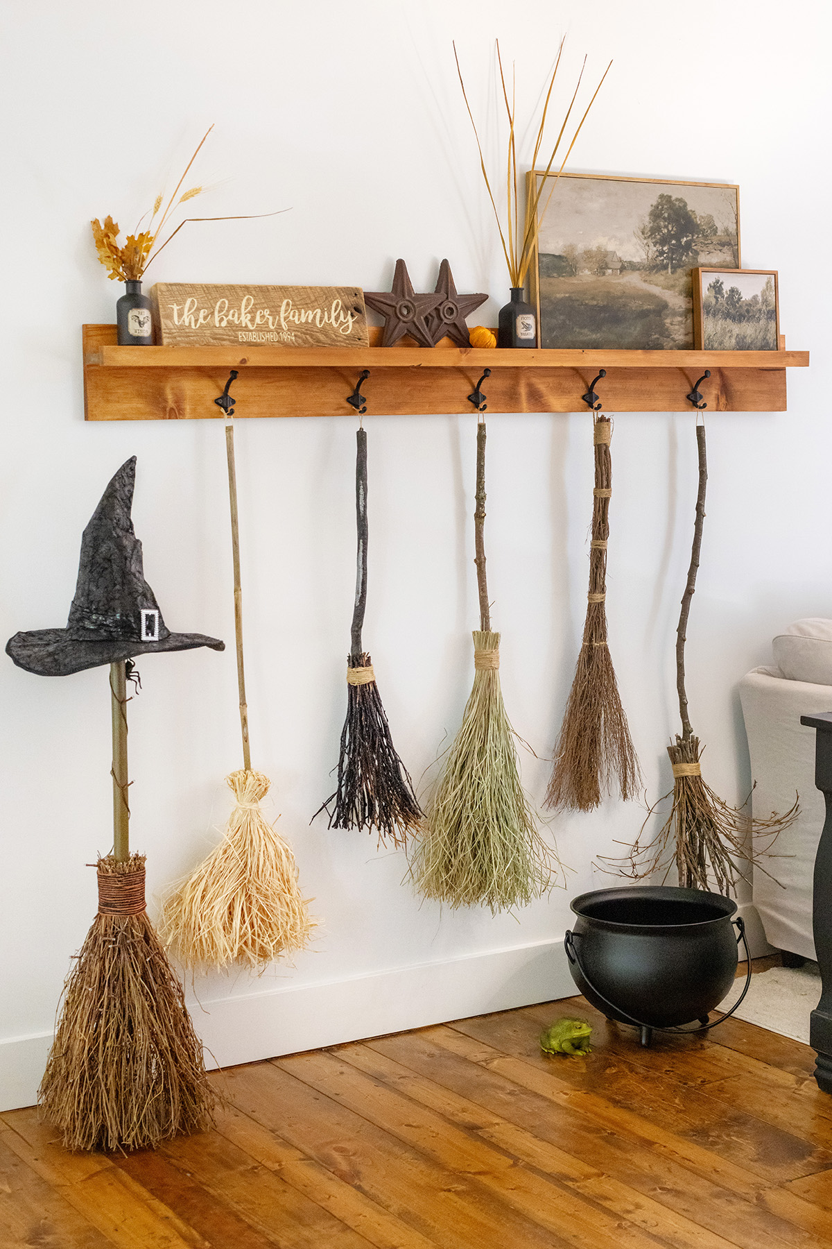 Witch Broom Wall