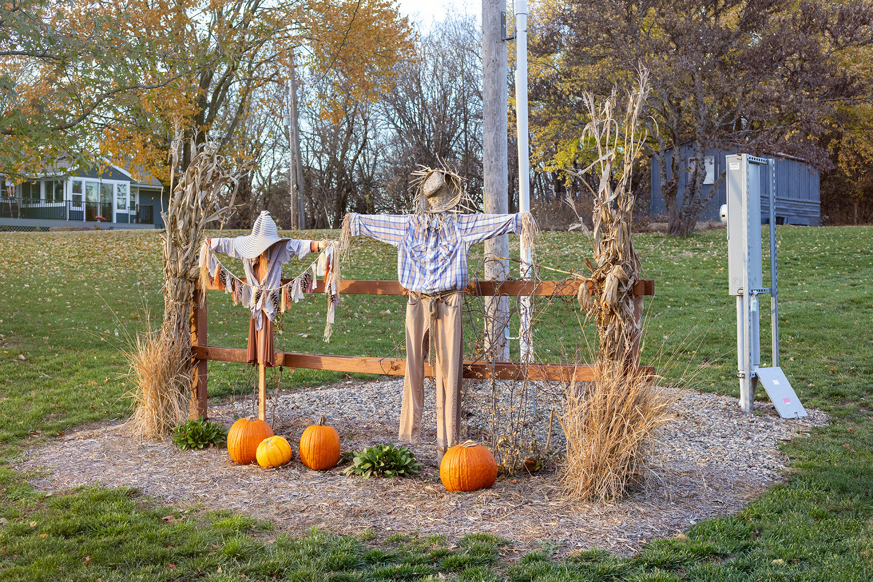 2023 Fall Fence | Pumpkins & Scarecrows