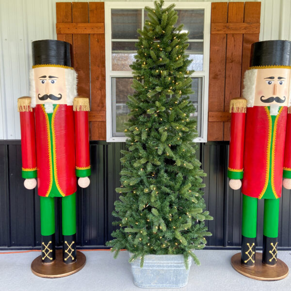 DIY LIfesize Nutcrackers