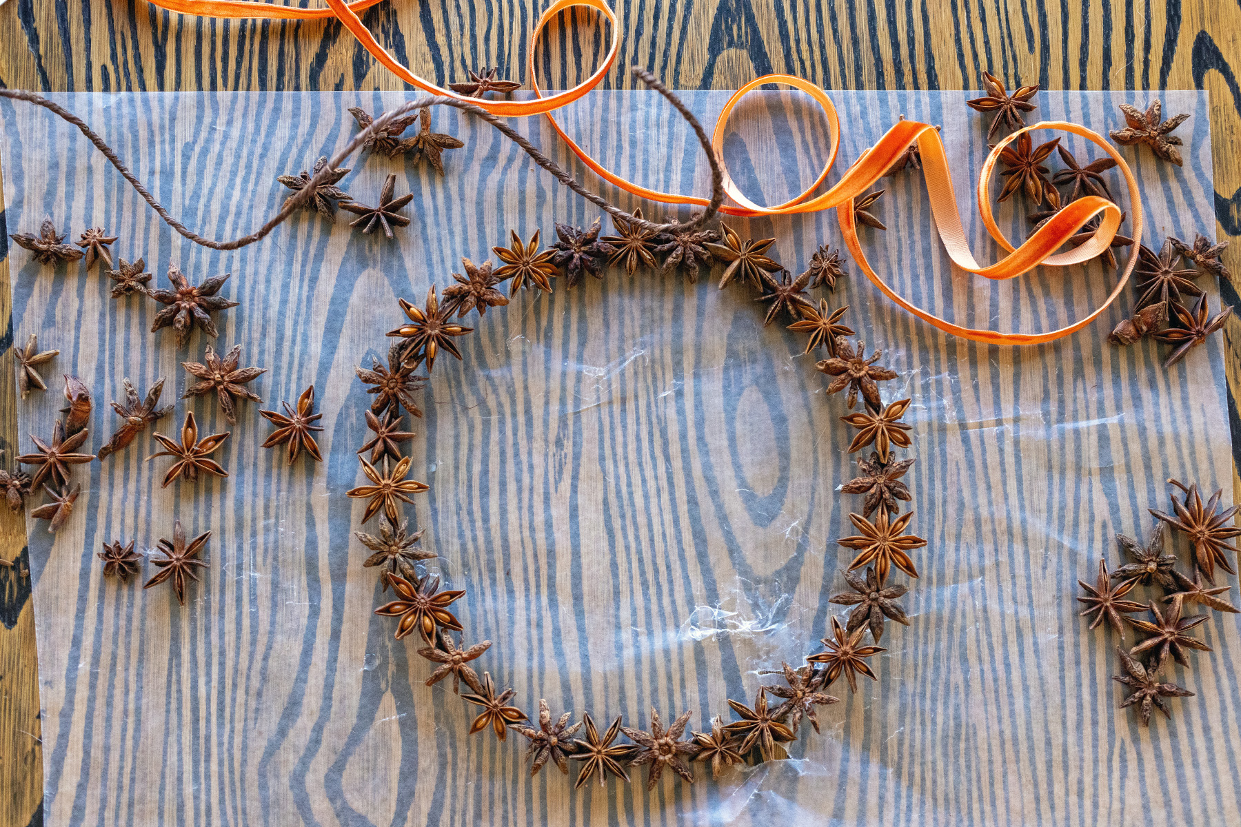 DIY Star Anise Wreath | Step 3