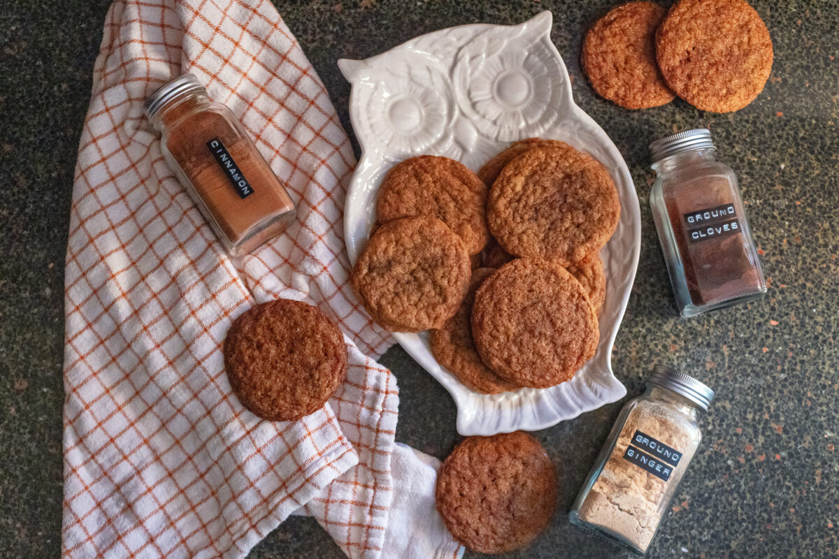 Fall Molasses Cookies