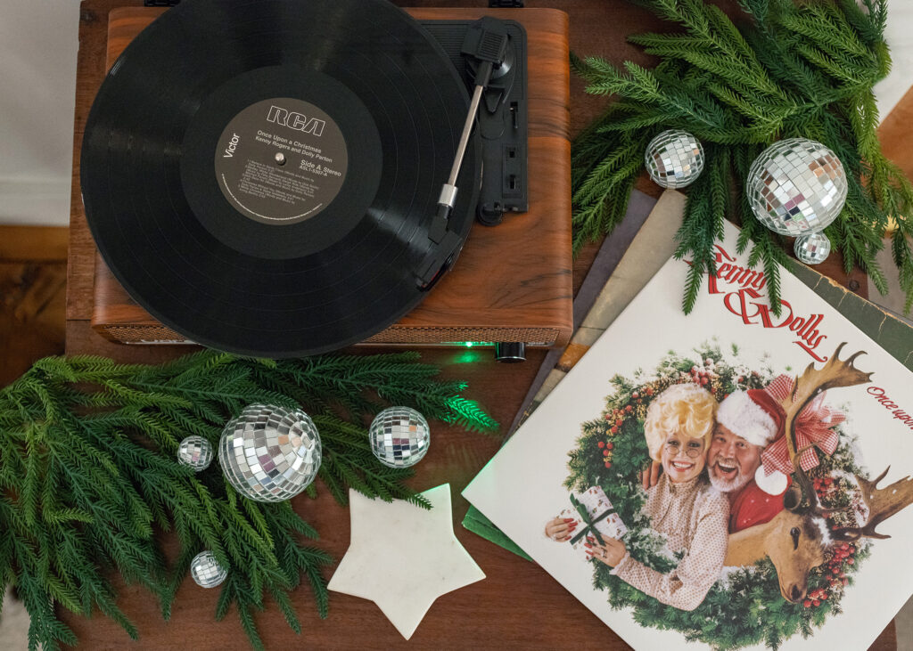 Retro Christmas Records