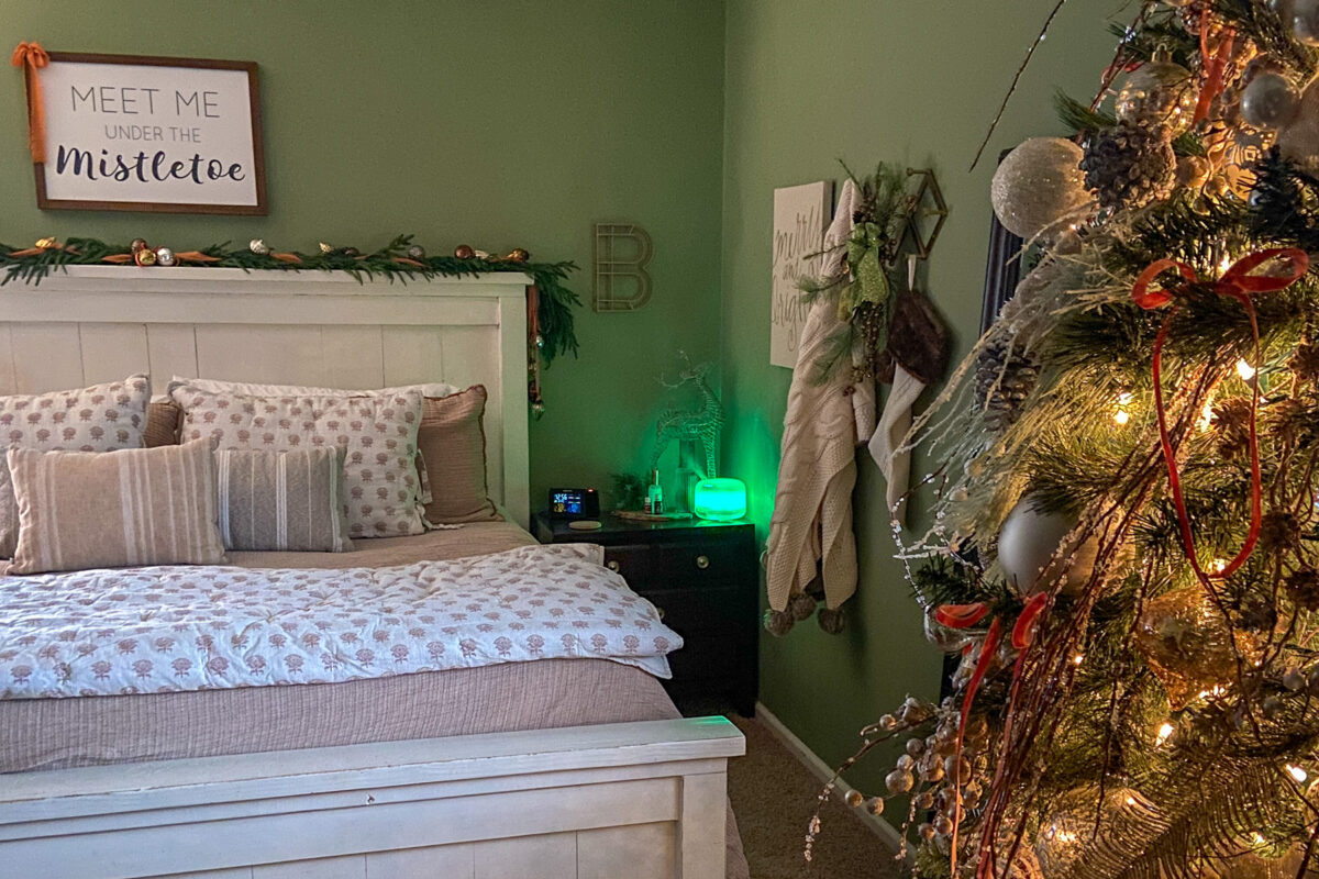 2023 Master Bedroom Christmas