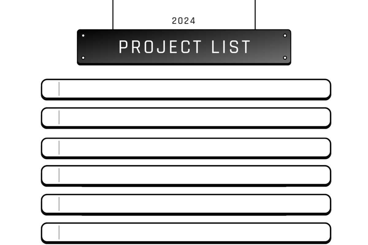 2024 Project List Header